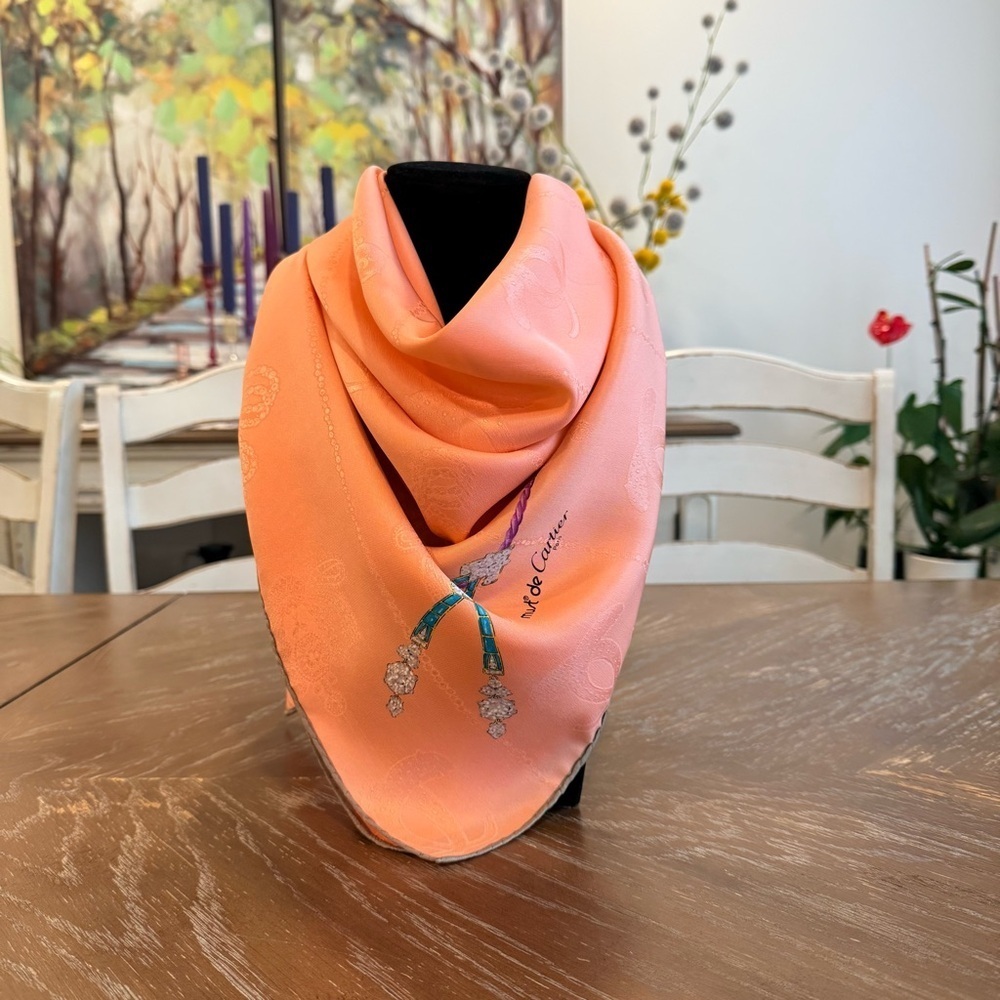 Authentic Cartier Scarf - Picture 3 of 8